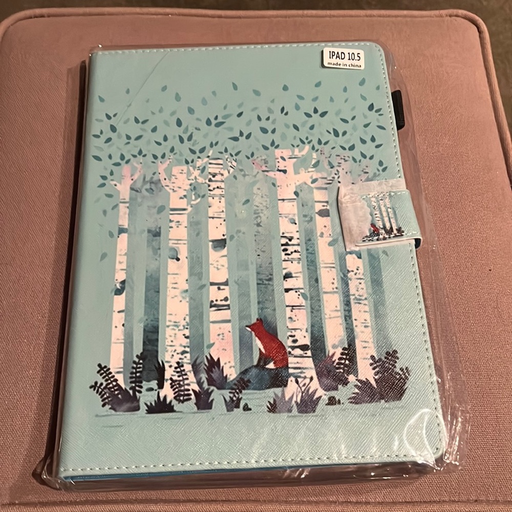 Brand new in Package I Pad case.  Fits 10.5 inch iPad.